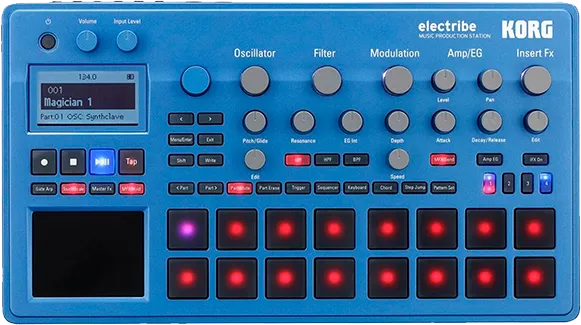 Ремонт синтезаторов Korg Electribe2-Bl в сервисном центре FIX-Korg